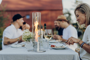 Hofats Spin 900 | 1200 | Tabletop Fireplace | Hanging `Fire