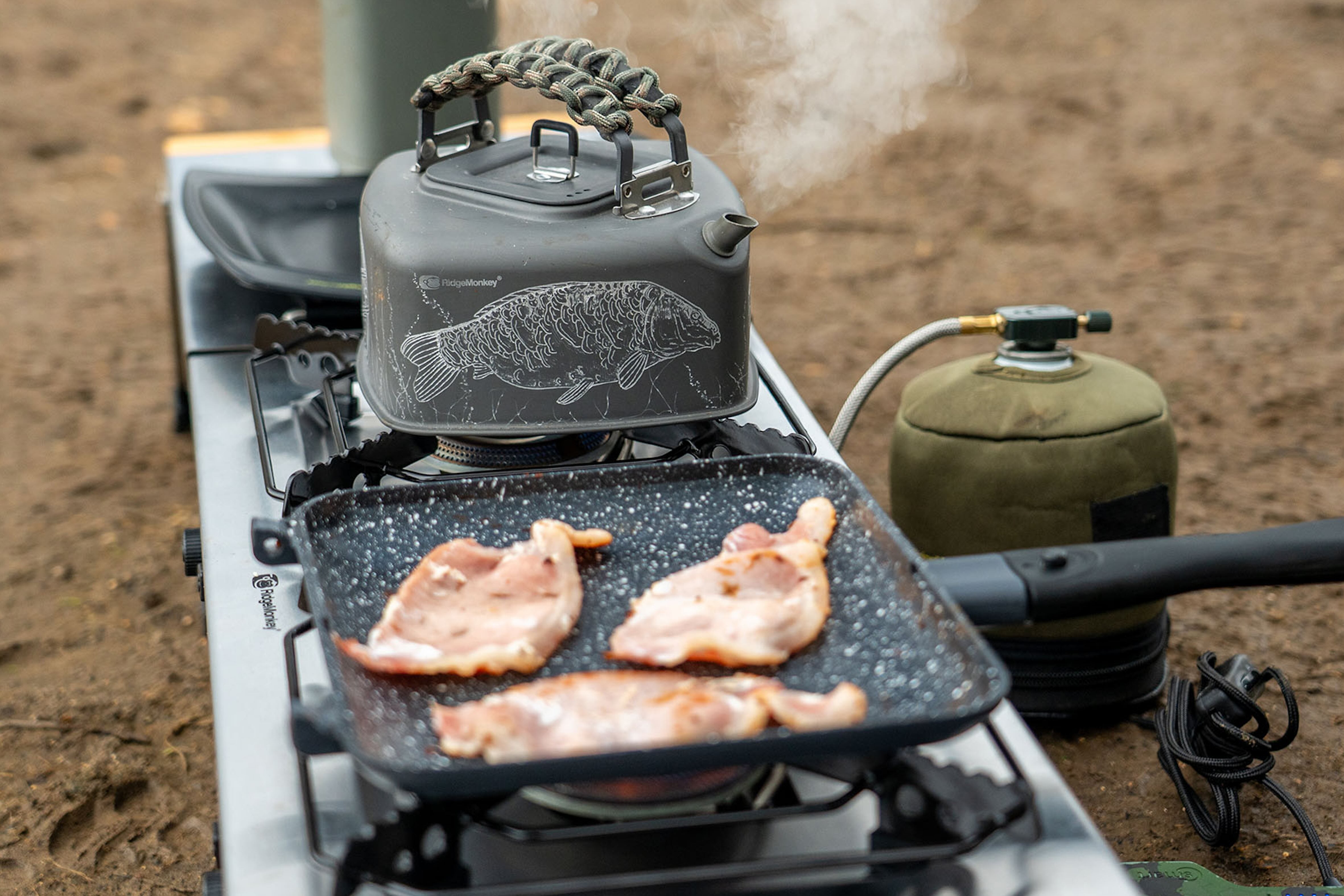 RidgeMonkey Grilla Cookstation - Double