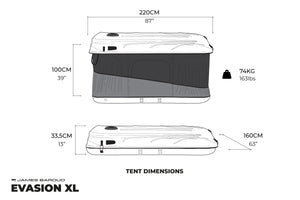 James Baroud Evasion Roof Tent