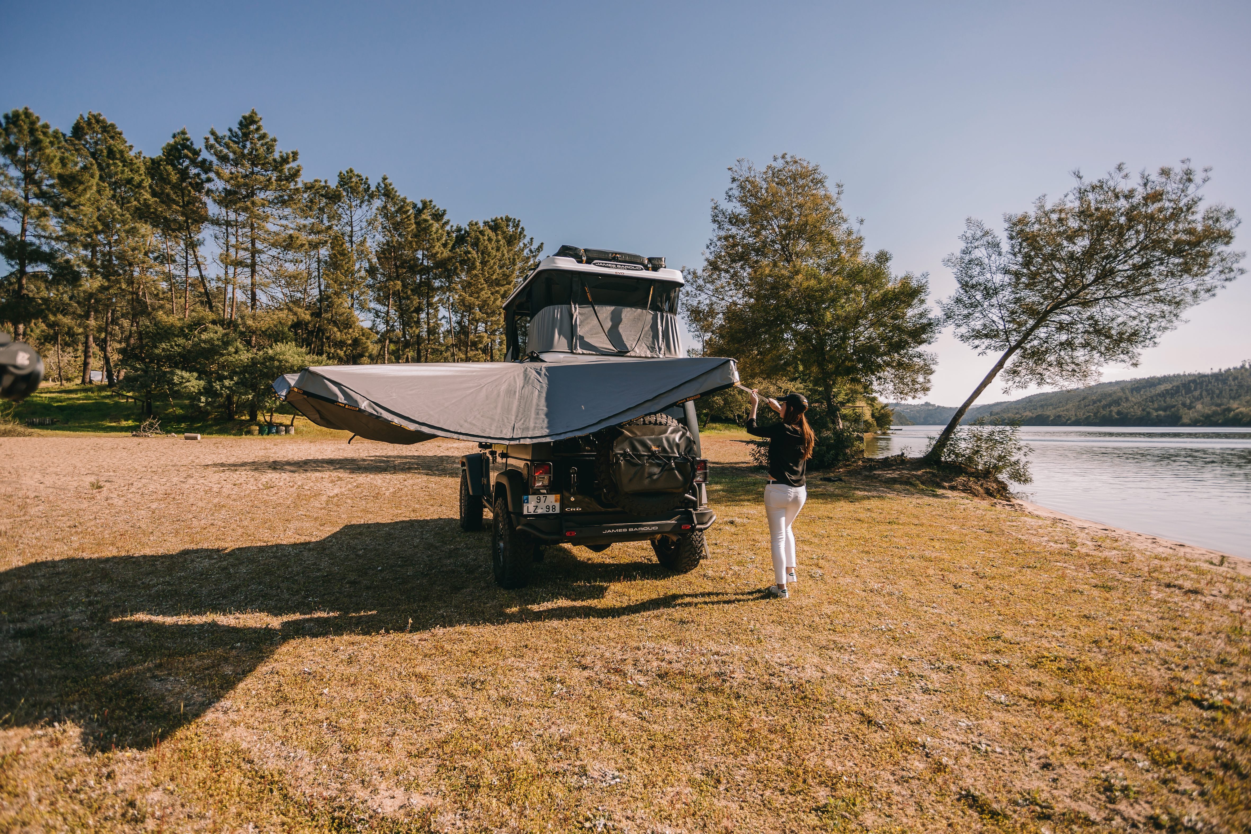james baroud markise 270 James Baroud Falcon 270° Awning – Roof Tents Ireland