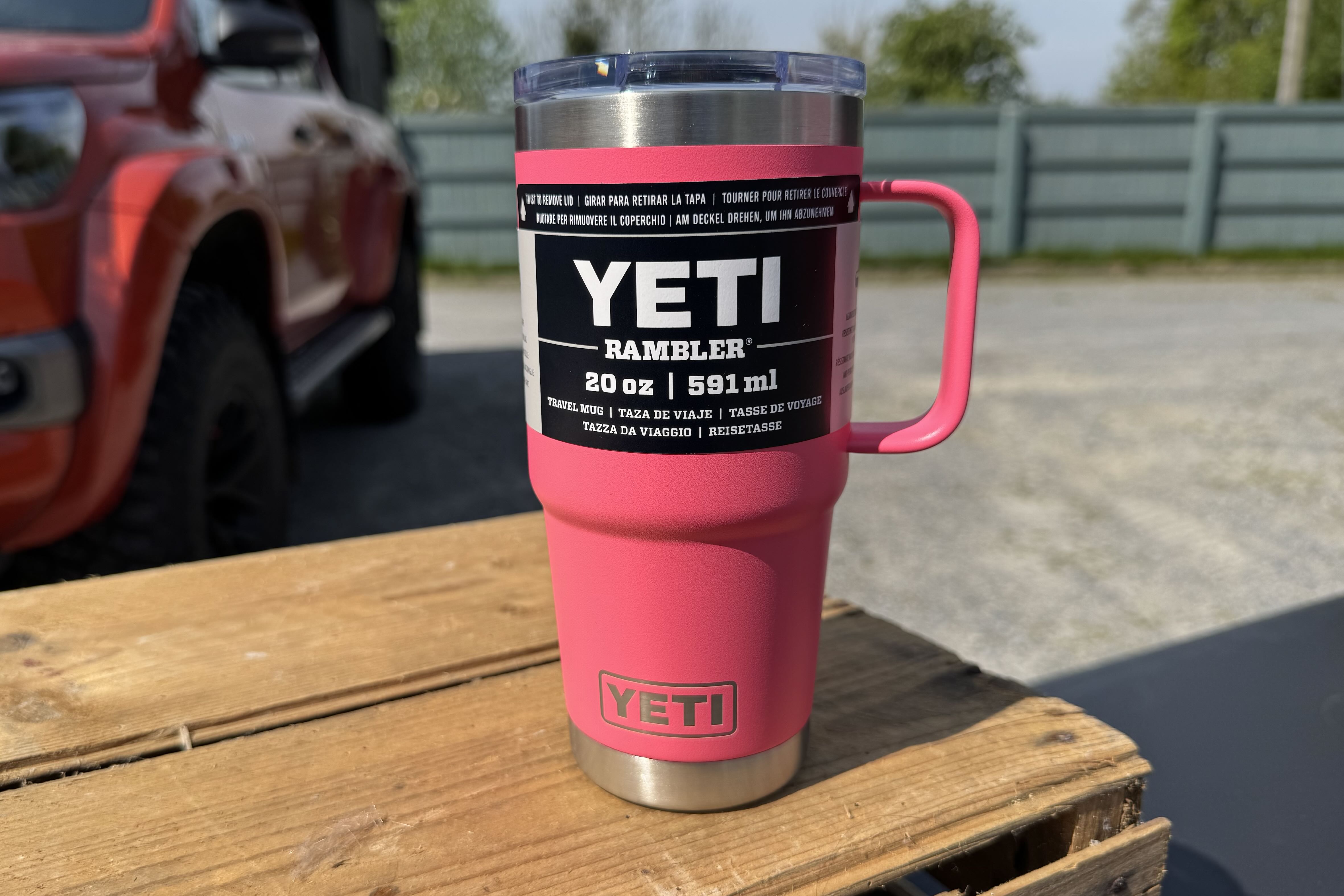 Yeti Rambler 20oz Travel Mug