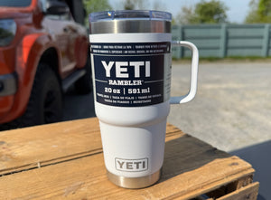 Yeti Rambler 20oz Travel Mug