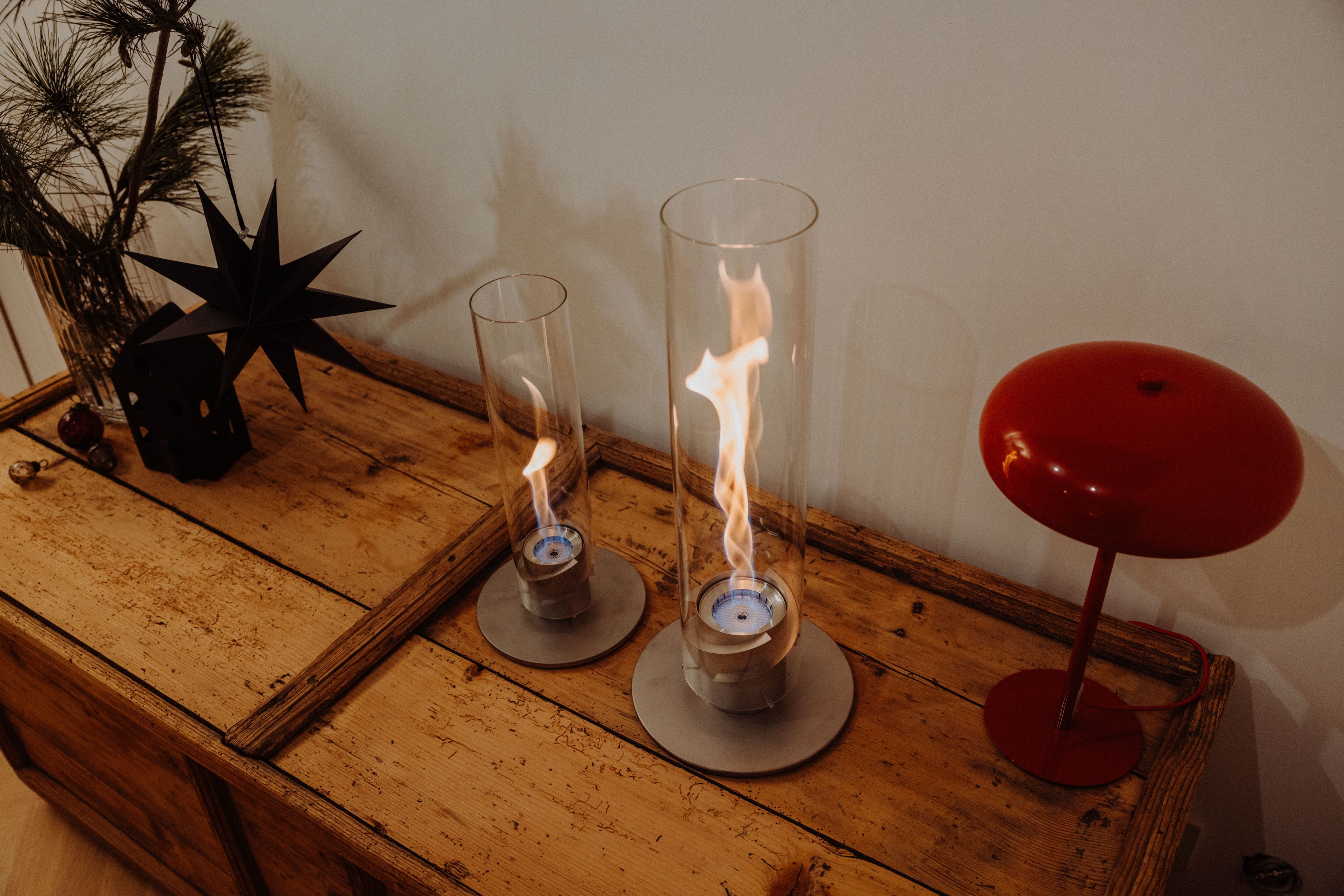 Hofats Spin 900 | 1200 | Tabletop Fireplace | Hanging `Fire – Roof Tents Ireland