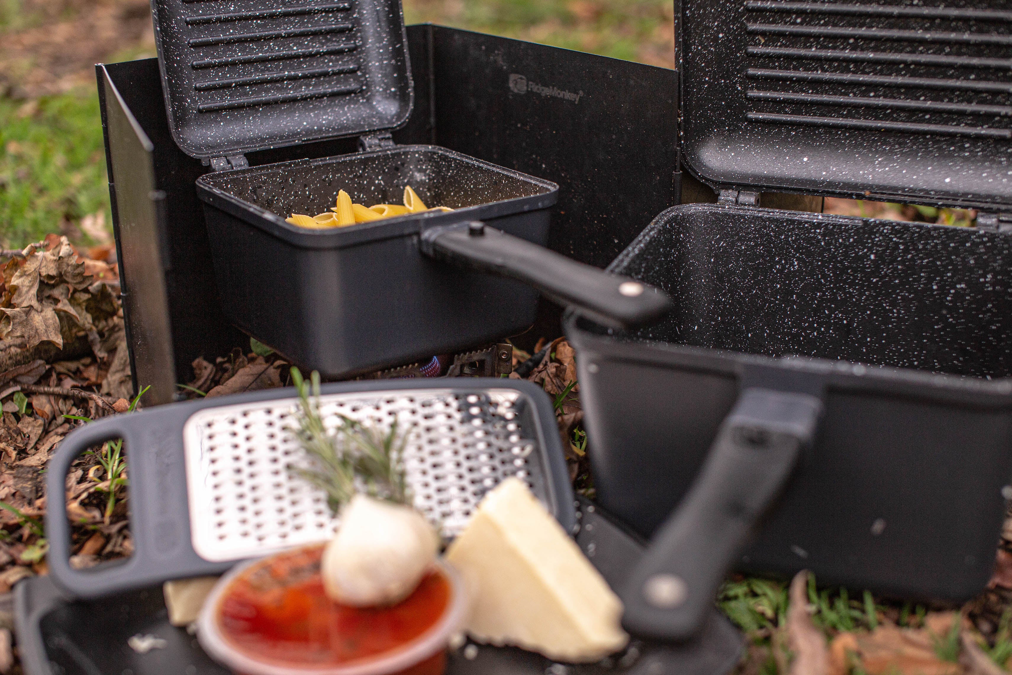 RidgeMonkey Connect Deep Pan and Griddle XL Edition